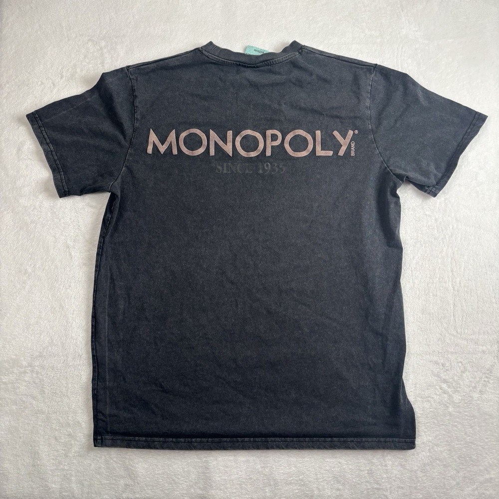 Monopoly x Shoe Palace Black Short Sleeve Graphic Shirt Men's Medium
